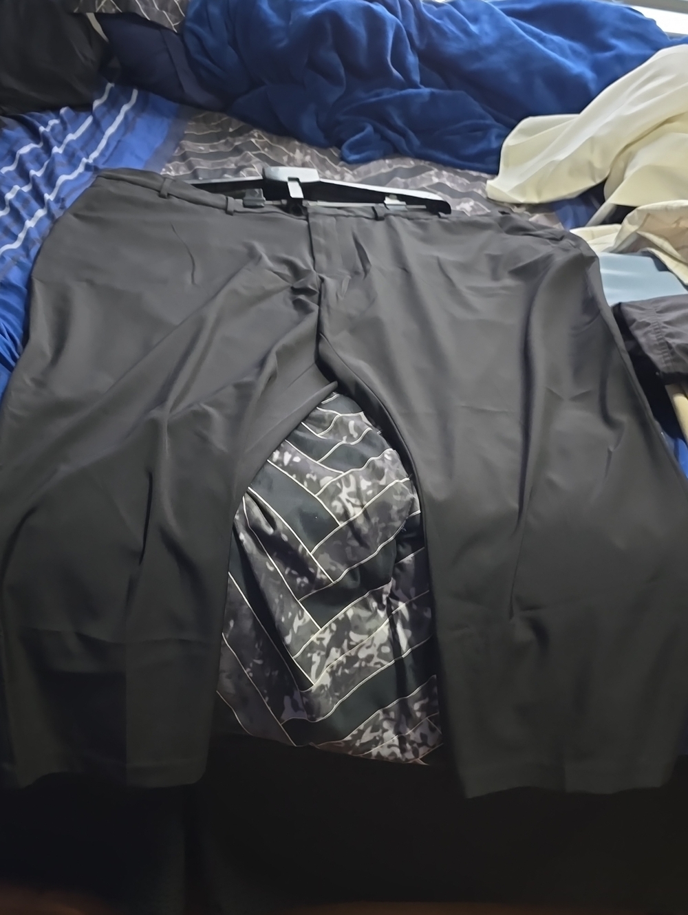 Van Heusen Black Dress Pants - Straight Leg